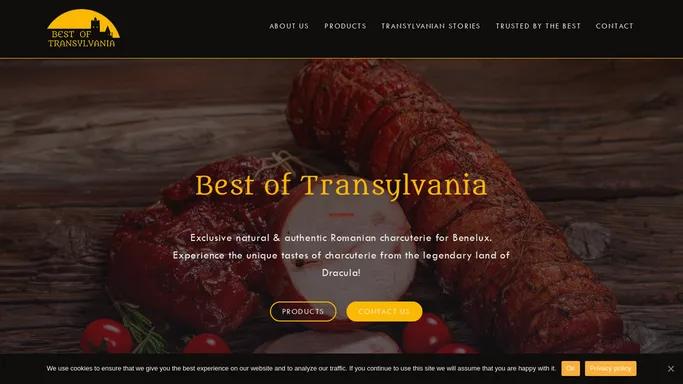 Best of Transylvania | Natural and Authentic Romanian Charcuterie