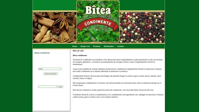 Bitea Condimente - boia cacao piper cocos mac stafide