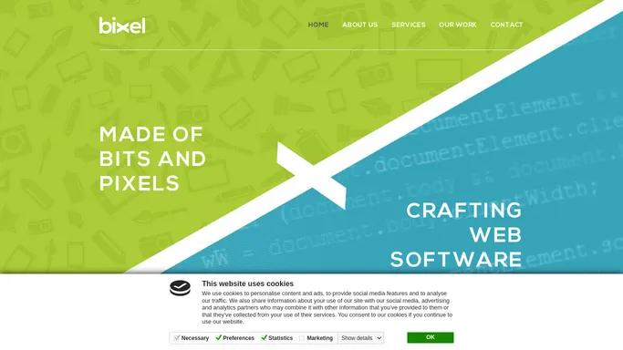Custom web applications and websites | BIXEL - Web development agency