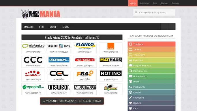 Black Friday Romania 2022 - magazine, reduceri si oferte