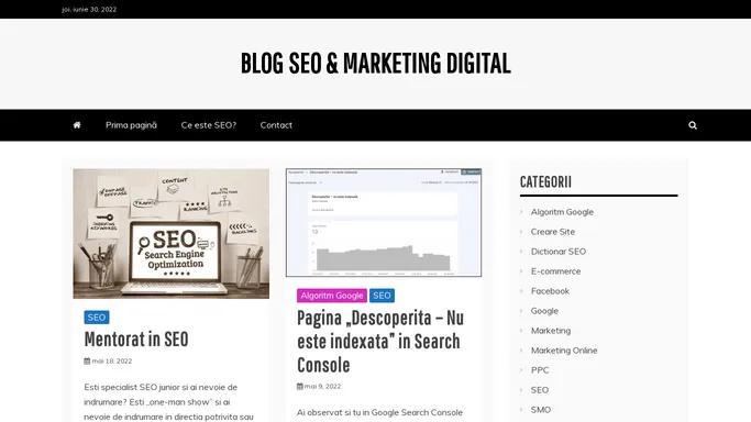 Blog SEO & Marketing Digital -
