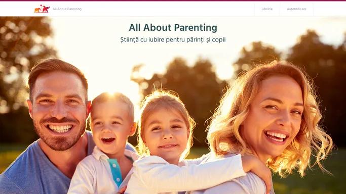 All About Parenting • All About Parenting