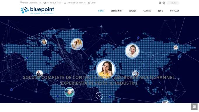 Blue Point – We speak your business