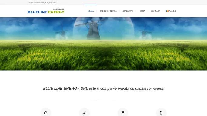 BlueLine Energy – Energie eoliana, energie regenerabila.