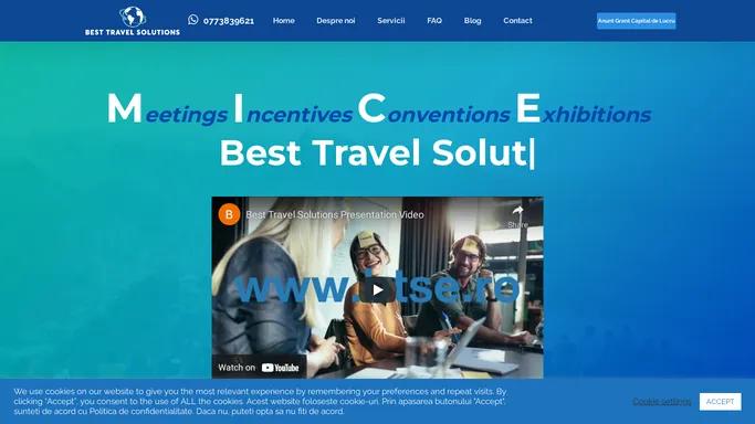 Best Travel Solutions - Agentie de evenimente corporate