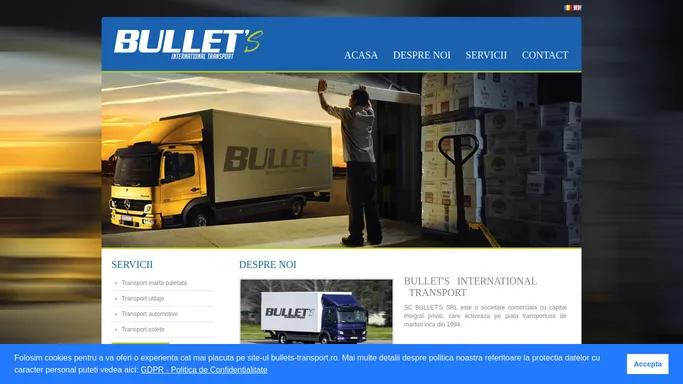 Bullet's International Transport