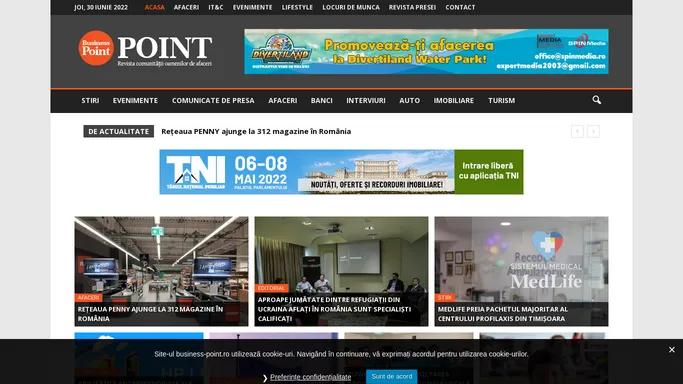 Business-Point.ro | Revista pentru comunitatea oamenilor de afaceri