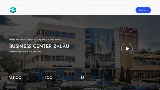 Business Center Zalau – Birouri de inchiriat in Zalau