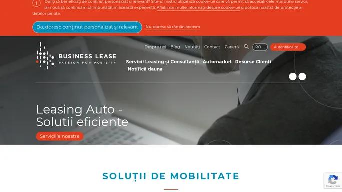 Business Lease Romania - Leasing Auto