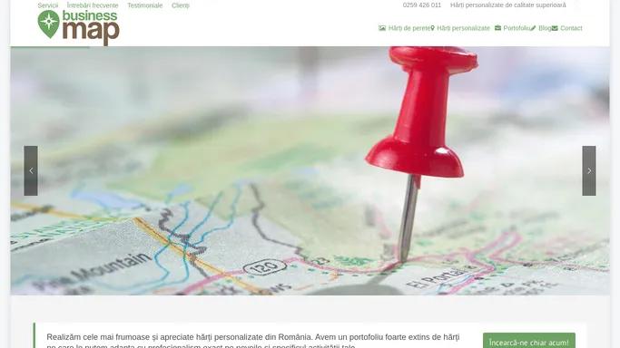 Business Map | harti personalizate by Stiefel Romania