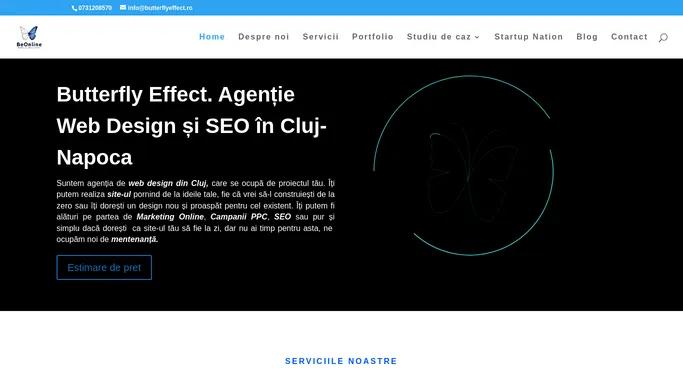 Butterfly Effect | Agentie Web Design si SEO in Cluj-Napoca