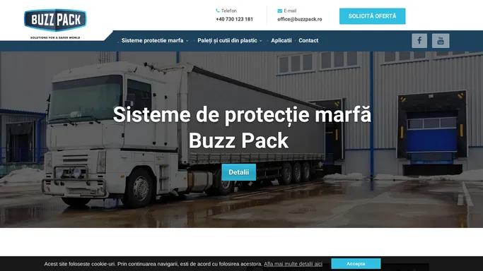 Buzz Pack - Sisteme protectie marfa