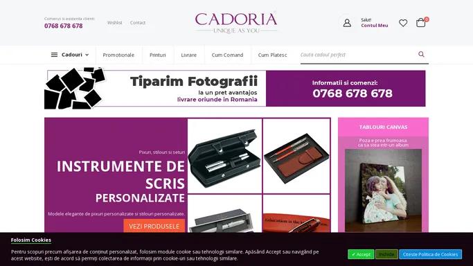 Cadoria - Cadouri Personalizate Online