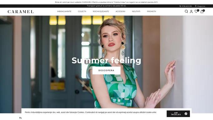 Magazin online de haine casual, office si elegante femei - Caramel.ro