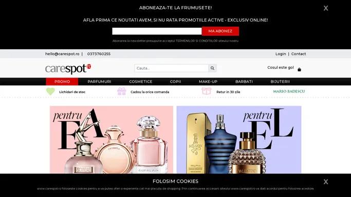 CareSpot: Parfumerie, Produse Cosmetice & Make Up Online