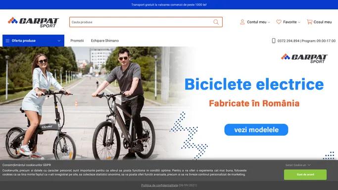 Carpat Sport - magazin online de biciclete, componente si accesorii.