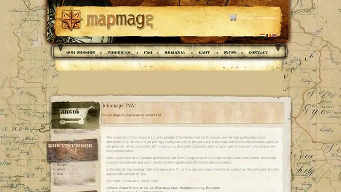 CartoService - MapMag.ro | About the Company