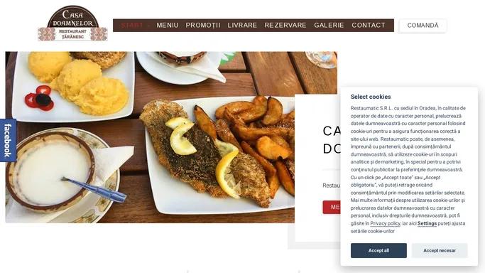 Restaurant Casa Doamnelor - Comanda si achita online - Restaurant Casa Doamnelor
