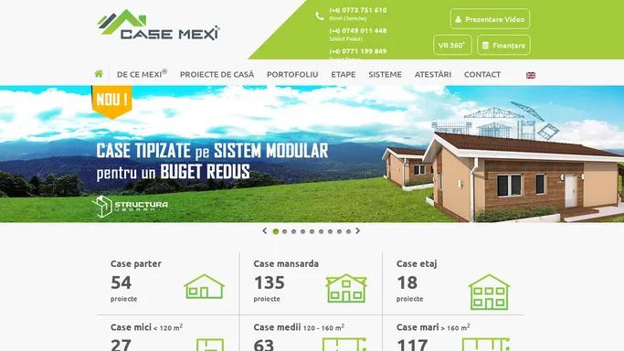 Modele de Case Premium | Case MEXI® | Producator si constructor de case pe structura metalica usoara