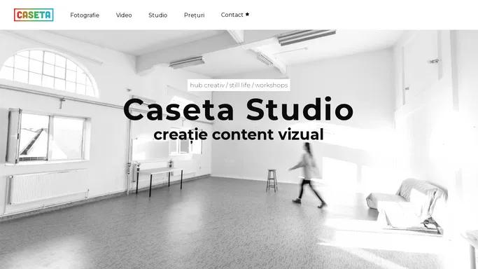 Caseta – studio foto / video – content vizual – Bucuresti