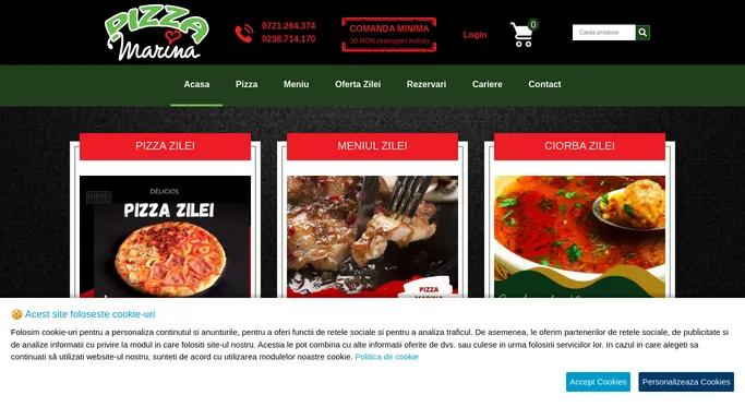 Pizza Marina - pizzamarina.ro