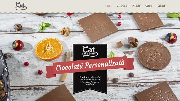 Ciocolata personalizata in relief