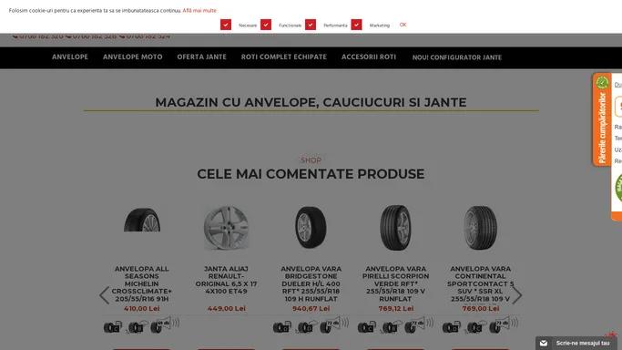 Magazin Online cu Anvelope, Cauciucuri si Jante - AutoTeile