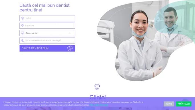 Caut Dentist Bun - Platforma de marketing a clinicilor stomatologice