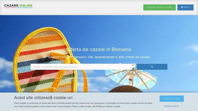 Cazare Romania 2022 - 2023 - Hotel, Motel, Pensiune, Vila