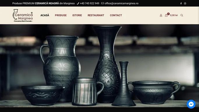 Ceramica Neagra de la Marginea | CeramicaMarginea.ro