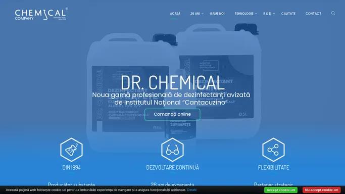Chemical Company Iasi - Producator substante chimice