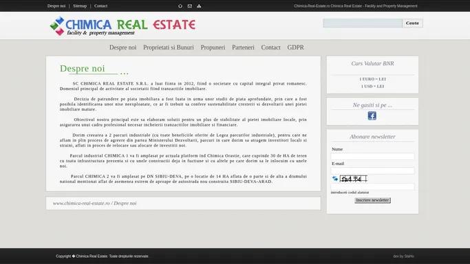 Chimica-Real-Estate.ro Chimica Real Estate - Facility and Property Management