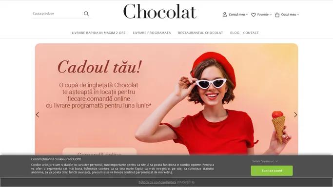 Cofetarie Online - Boutique Restaurant Chocolat