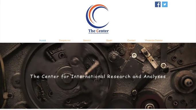 Polling | The Center for International Research and Analyses