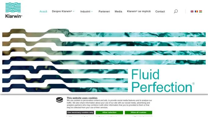 Klarwin - Consultanta, implementare si service in domeniul filtrarii fluidelor
