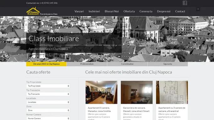 Class Imobiliare - agentie imobiliara Cluj Napoca