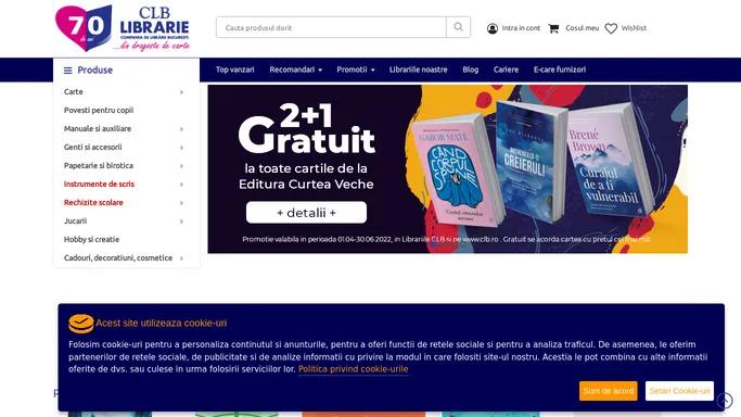 Librarie Online - Compania de Librarii Bucuresti