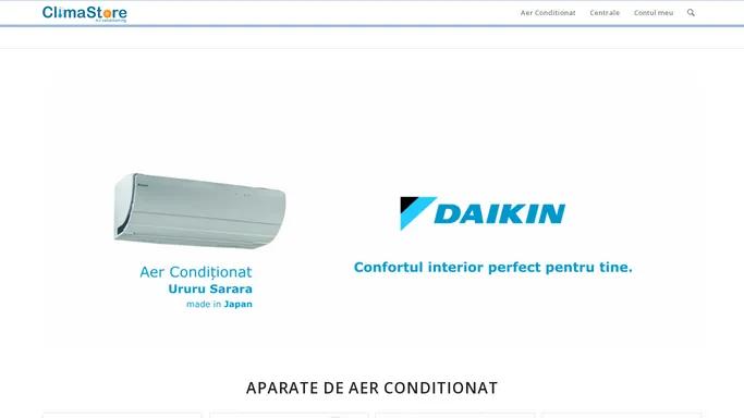 Aer contionat Daikin, Toshiba, Maxa, Carrier - ClimaStore