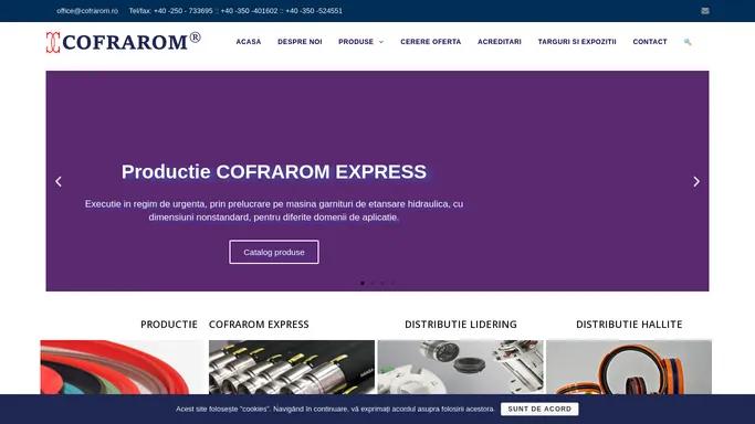 COFRAROM Flex Co. – Garnituri, etansari