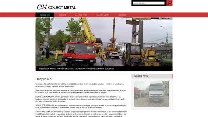 SC Colect Metal SRL prestator servicii