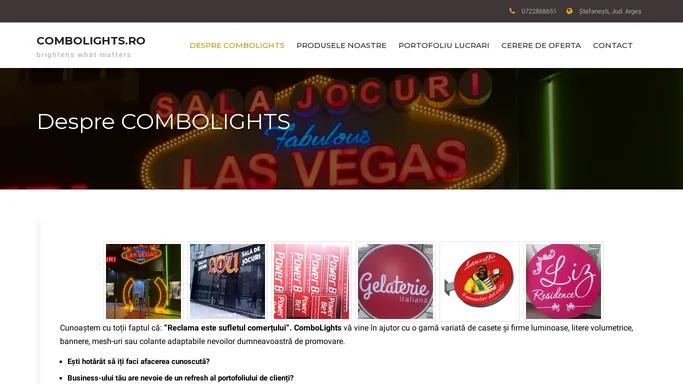 ComboLights.ro – brightens what matters