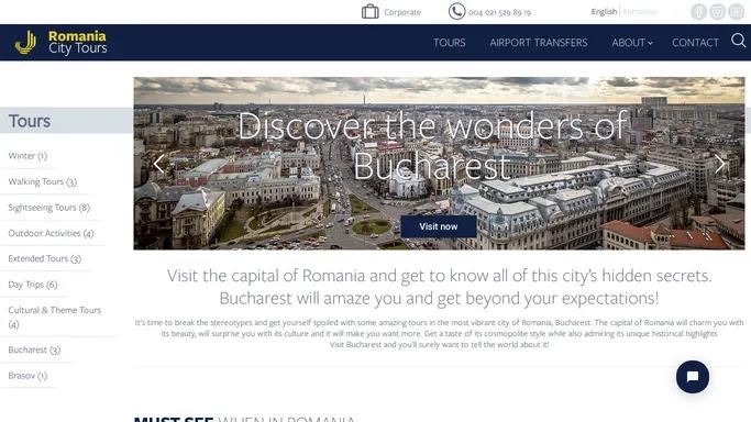 Romania City Tours | Homepage
