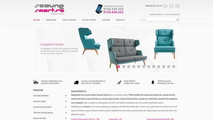 Magazin Online cu Scaune de Birou, Scaune de Bar, Scaune de Bucatarie, Scaune Directoriale | Scaune Smart