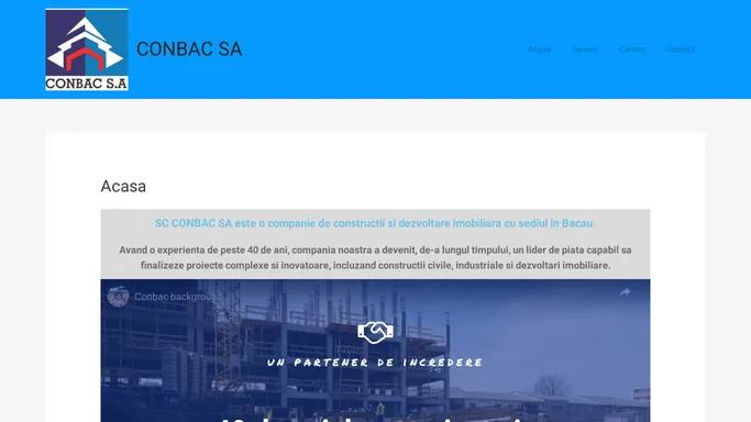 CONBAC SA – Constructor