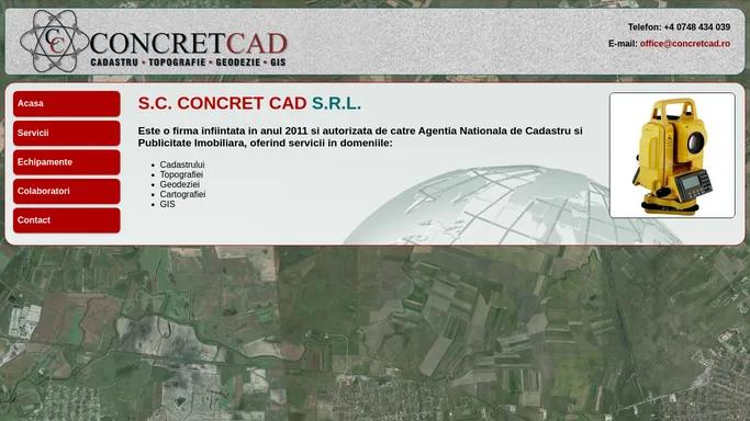 CONCRET CAD - Cadastru, topografie, geodezie