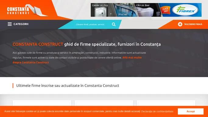 Ghid firme, furnizori in Constanta | Constanta Construct