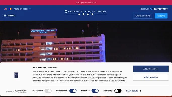 Hotel Oradea 4 stele | Hotel in Oradea | Continental Forum Oradea ****