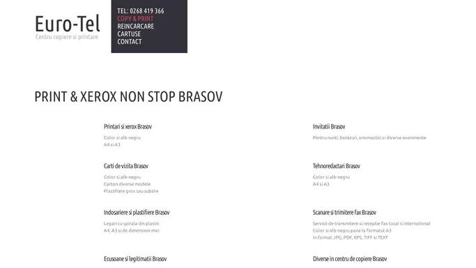 PRINT & XEROX NON STOP BRASOV