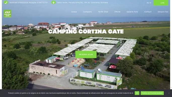 Cortina Gate - Vama Veche - Camping - AutoRulote si Rulote