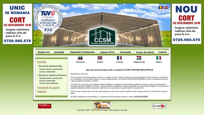 CCSM Corturi Industriale